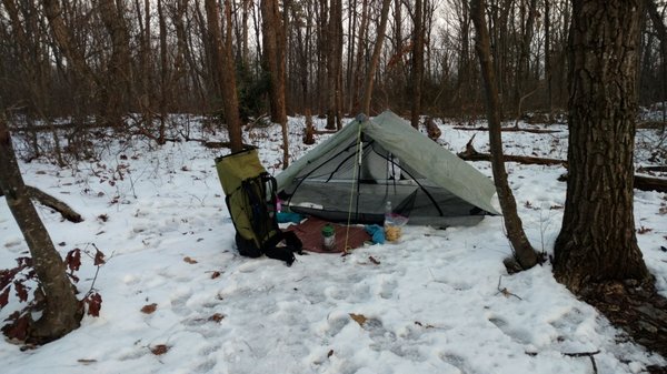 The famous Zpacks Duplex tent