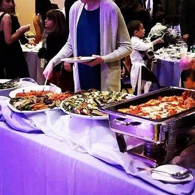 Grilled Organic Vegetables, Pasta for an Italian Feast