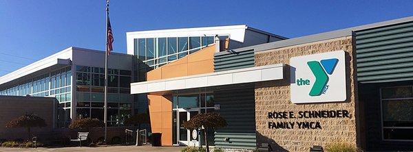 Rose E. Schneider Family YMCA - Front of Facility