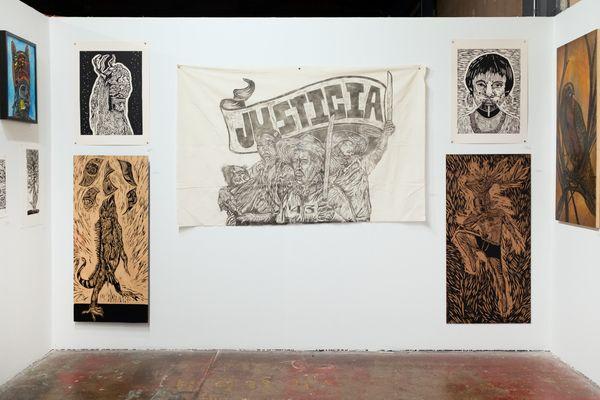 Jhovany De Ala (Oakland / Oaxaca) solo exhibition at Anno Domini