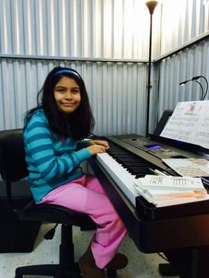 Student at Totally Cool Piano Studio