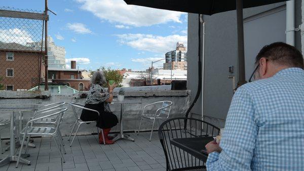 185 1st Street roof deck.