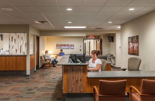 Emergency and Urgent Care waiting room