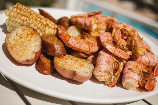 Seafood platter