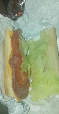 Italian sub not worth the price taste is god awful waist of money $7.25