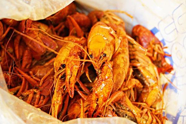 It's not crayfish or crawdads, it's CRAWFISH!!!!!  :)