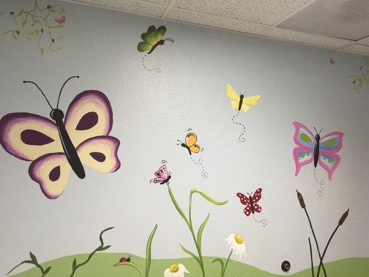 Butterfly room