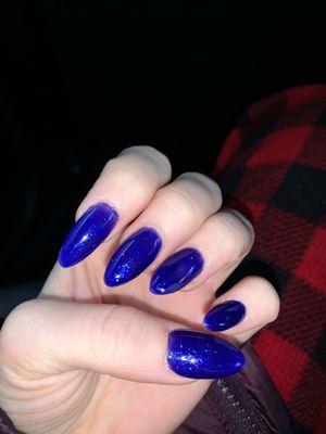 Blue Acrylic Fill