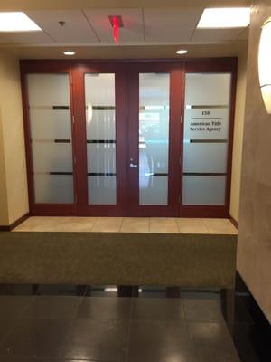 American Title Service Agency Suite 150- The doors to your next smooth closing await!