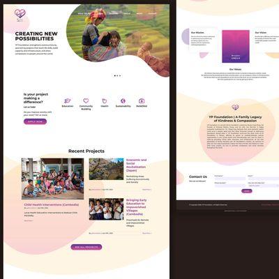 Website design, development and hosting for a non-profit.