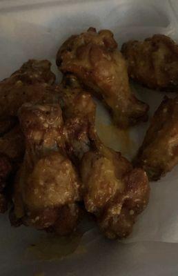 Garlic parm wings