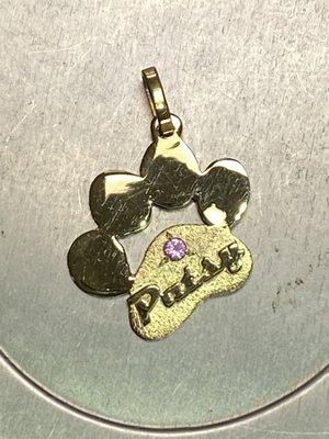 Dog lover's pendant