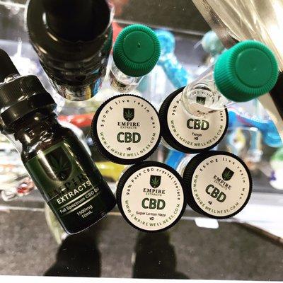 Kratom and CBD oil available here!