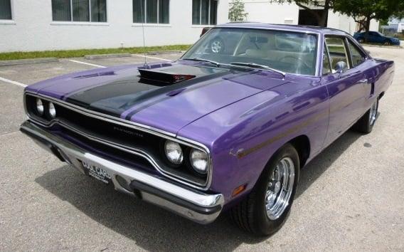 1970 Roadrunner Plum Crazy Purple