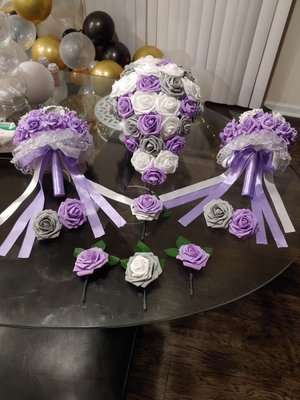 Custom bouquet set