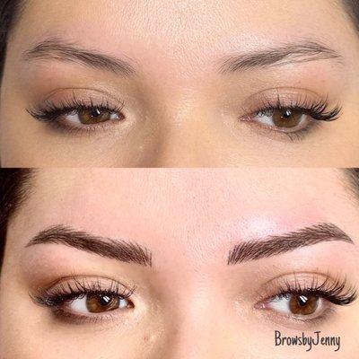 Microblading brows