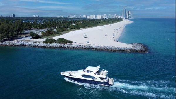 Haulover Park Aereal view