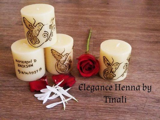 humming bird special candles for gifting someone on death anniversary! Wonderful way  to remember your loved ones