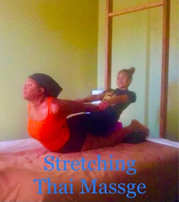 Stretching the one of Thai Massage.