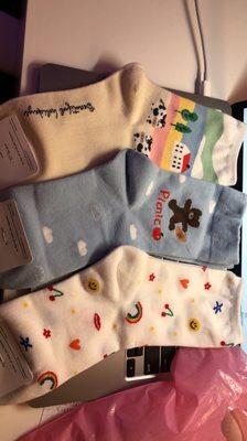 3 for $10 socks