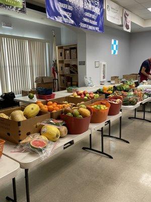 Food Bank 
Every Monday 9 AM- 11AM