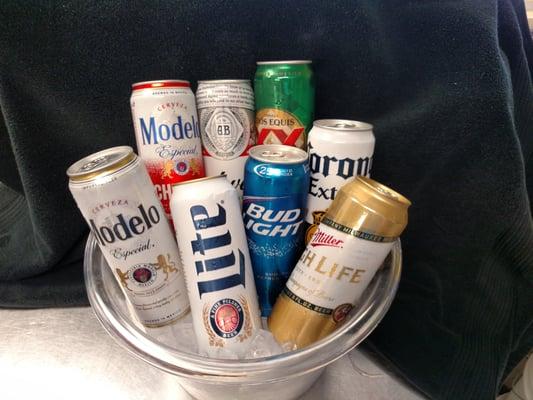 Try a beer or Michelada