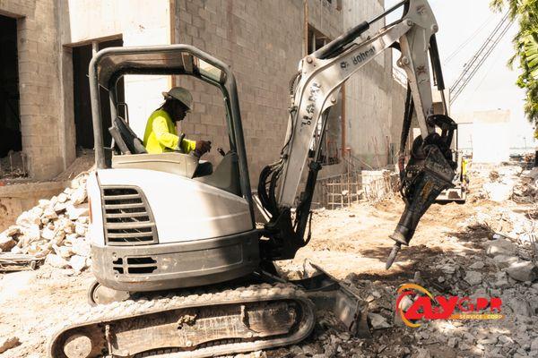 Demolition for South Beach Mansion