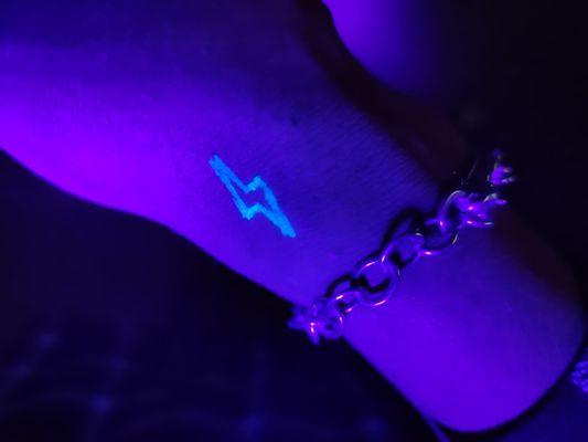 Glow in the dark tattoo!!!!!!!!