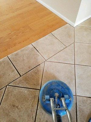 Tile clean