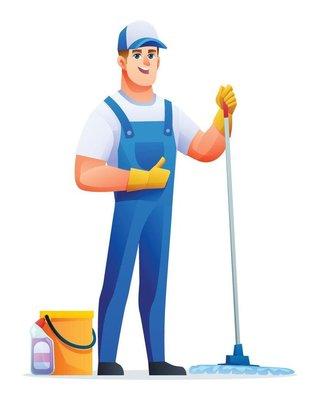 Janitor Cartoon