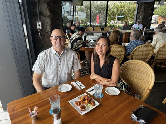 Alicia & Joel lunch meeting