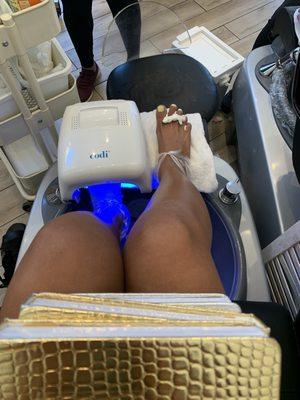 Gel pedi!