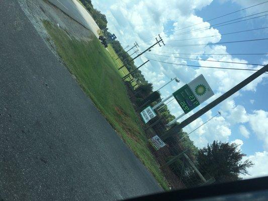 Gas prices BP Station NC