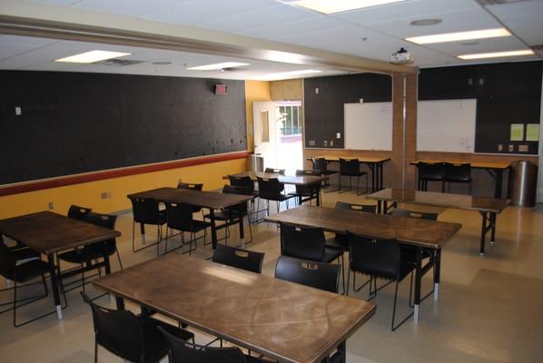 Classrooms available for rent.