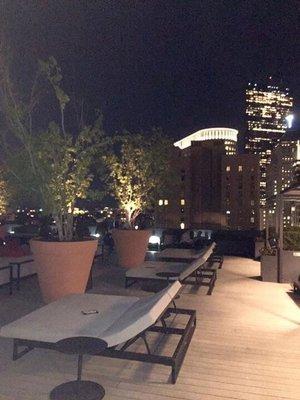 Spectacular night time view on the Revere Hotel Rooftop! Definitely a spot you want to visit! On of this city's hidden gems!