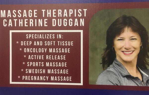 We treat all kinds of muscular problems/injuries using various Massage Techniques