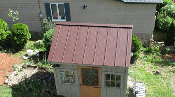 They even roofed my shed.