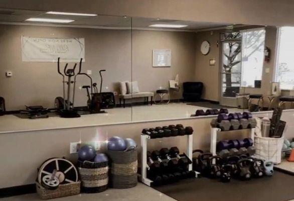 Beautiful Clean Workout Space