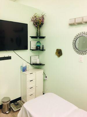 Inside treatment room #1