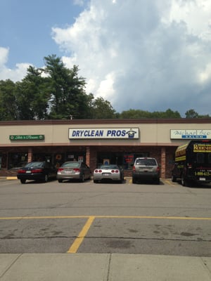 Mansfield Dry Clean Pros -- 660 East Street / Route 106, Mansfield                 Storefront