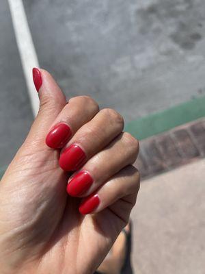 Gel manicure