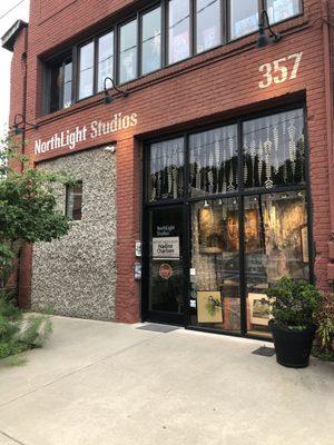 NorthLight Studios where I have a working art studio and gallery