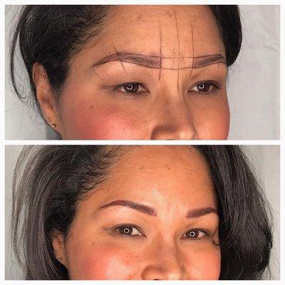 Powder Brows Tattooed by Bobbi Jo