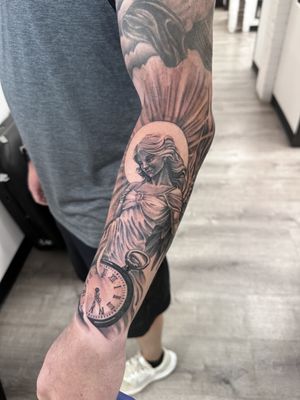 Angel Tattoo by Joe Ball