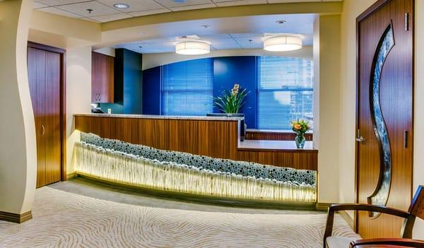 Reception Desk at Sound Fertility Care