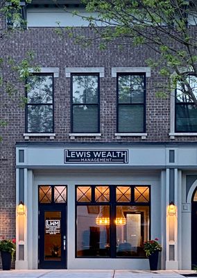 LWM exterior photo at dusk.