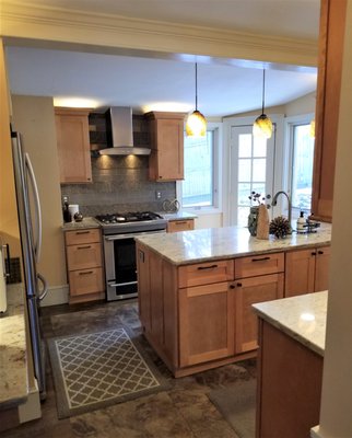 A kitchen that is a dream to cook in.