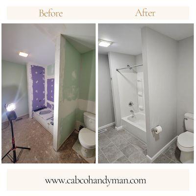 Bathroom remodel