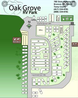 So many sites for all RVs!