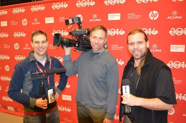 Working the Red Carpet at The Sundance Film Festival for E!Entertainment.